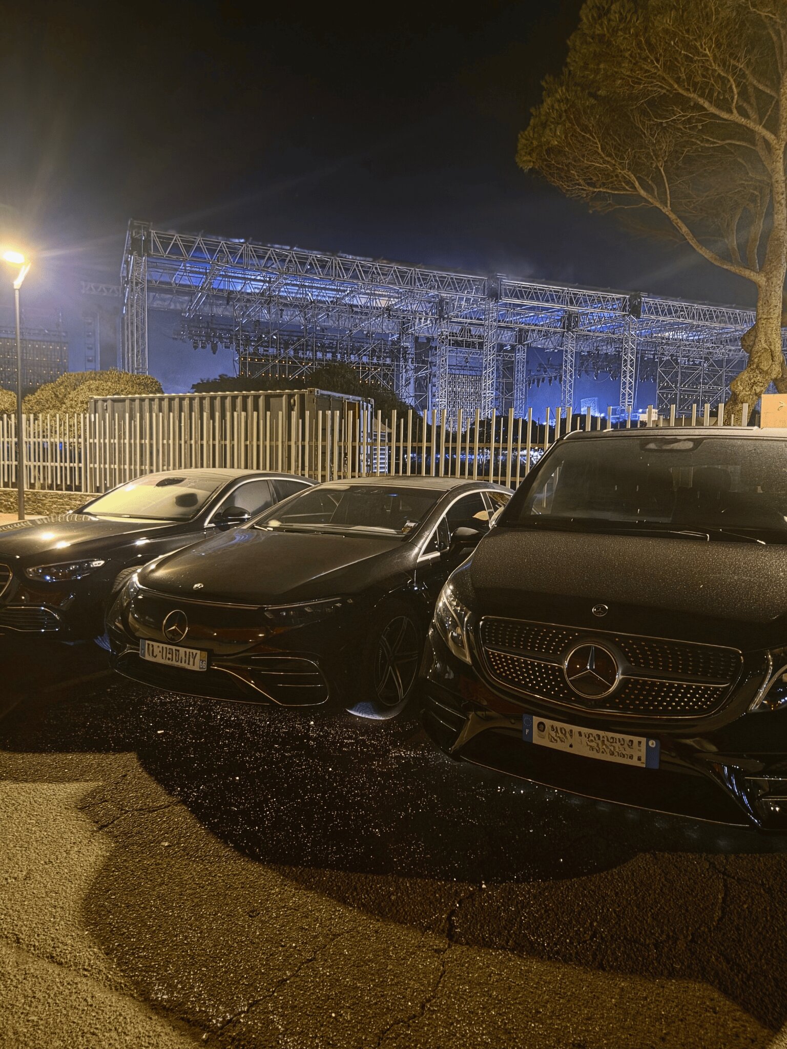 Flotte de berlines Mercedes et van Classe V